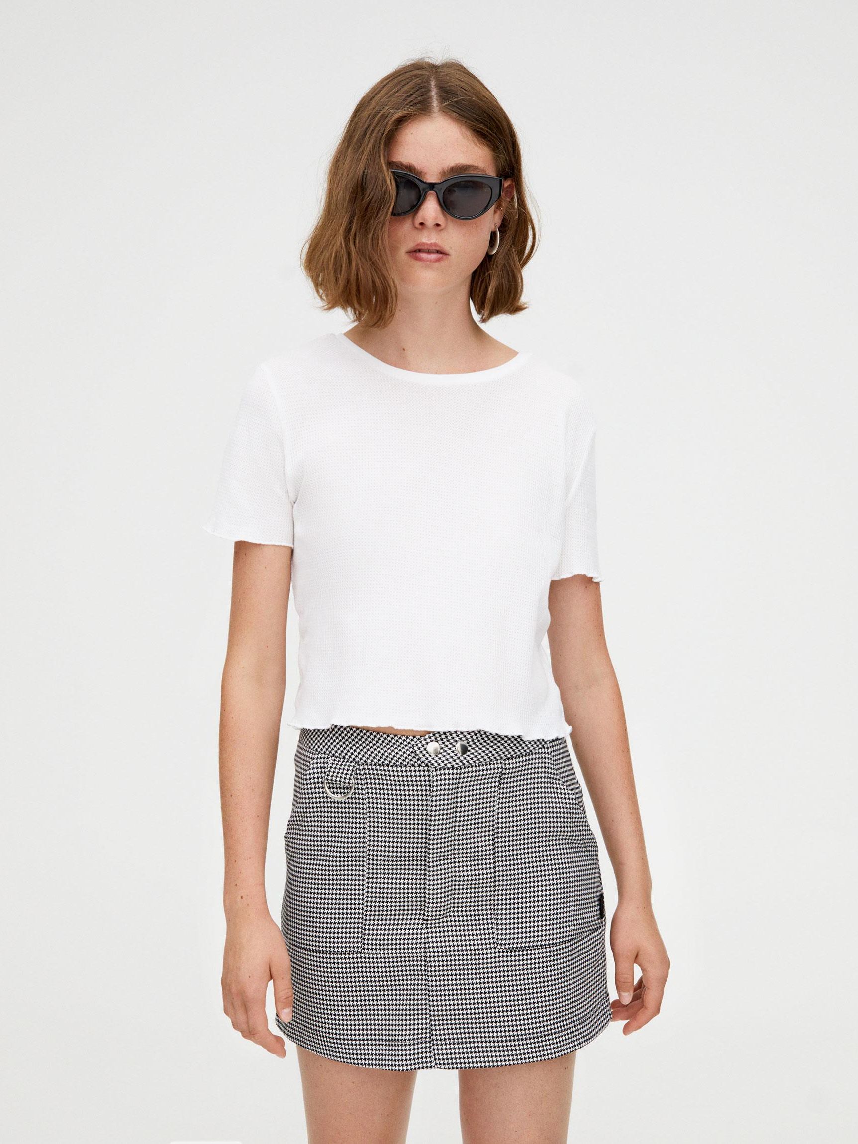 

Юбка Pull & Bear 9395/327/800-ADMZ M Черная