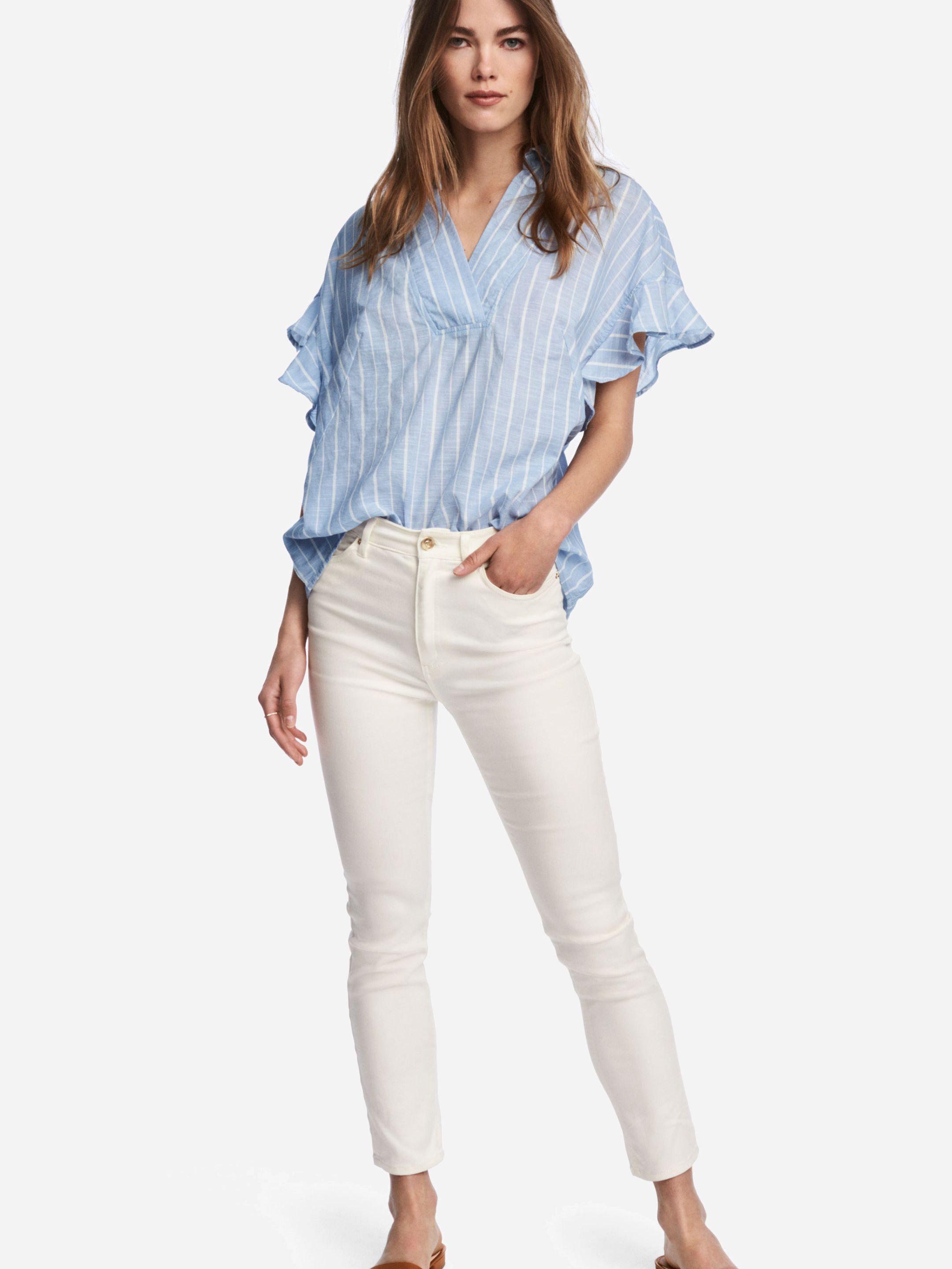 

Джинсы H&M 4859506-ACTS 42 Белые