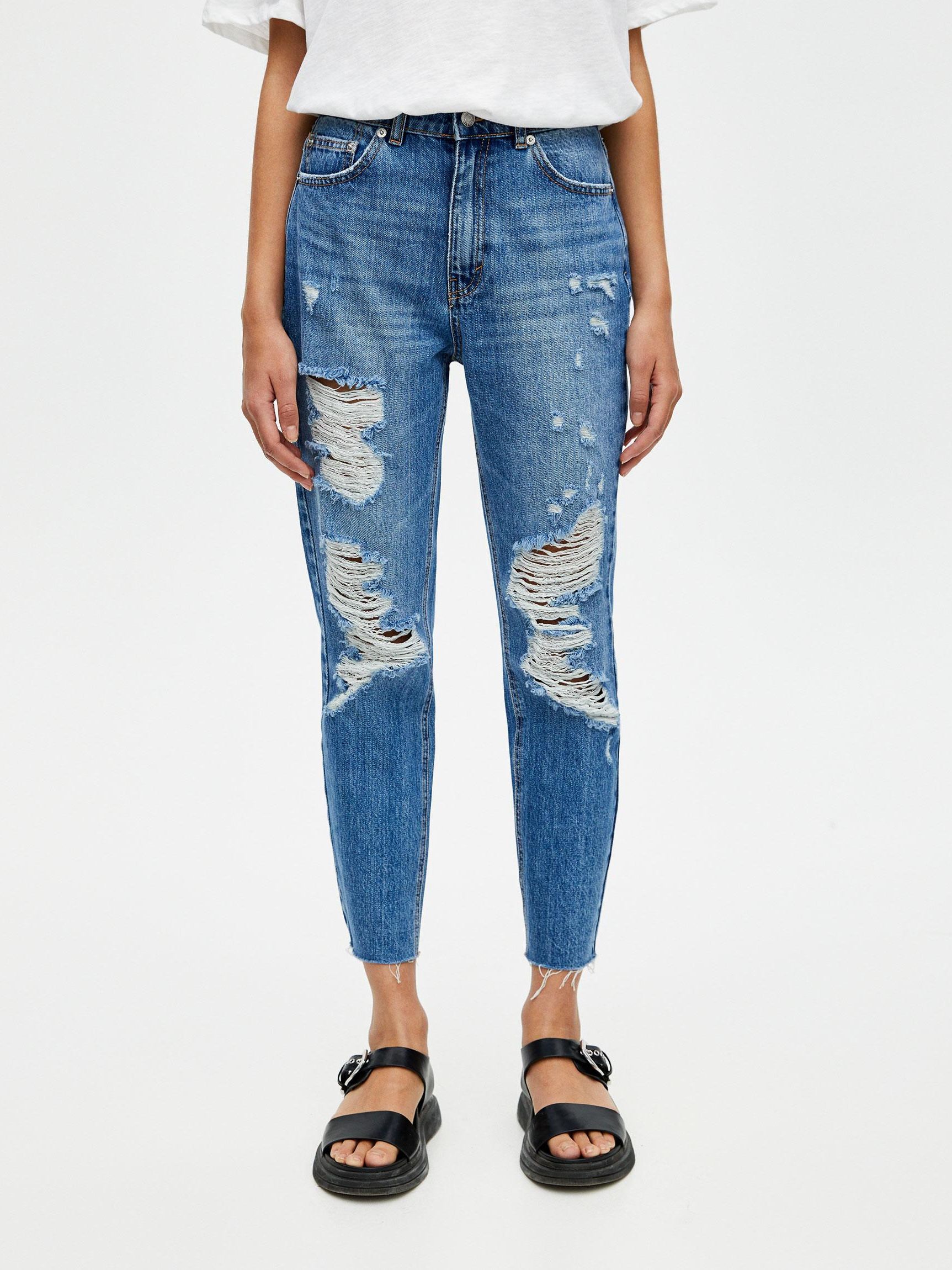 

Джинсы Pull & Bear 5689/103/427-ACXD 38 Синие