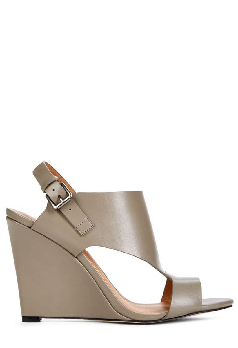 

Босоножки на танкетке Justfab Womens Noelle Grey (40)