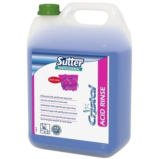 

Ополаскиватель для посудомоечных машин Sutter Professional ACID RINSE (5 л)