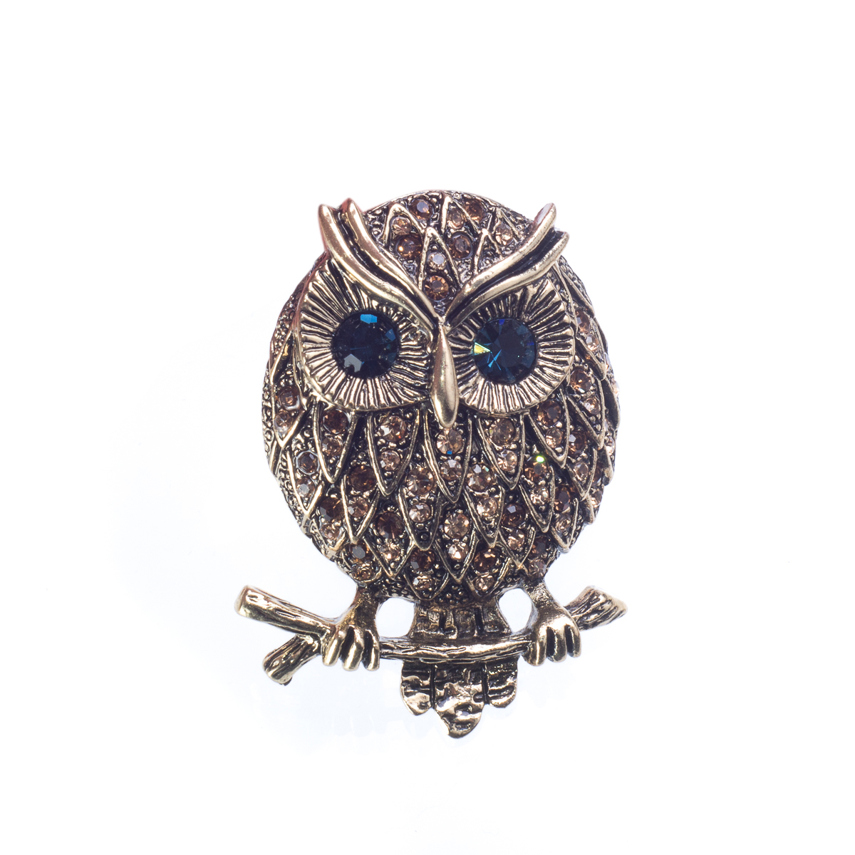 

Брошь Сова SAMOTSVETY (2.02.87.089)