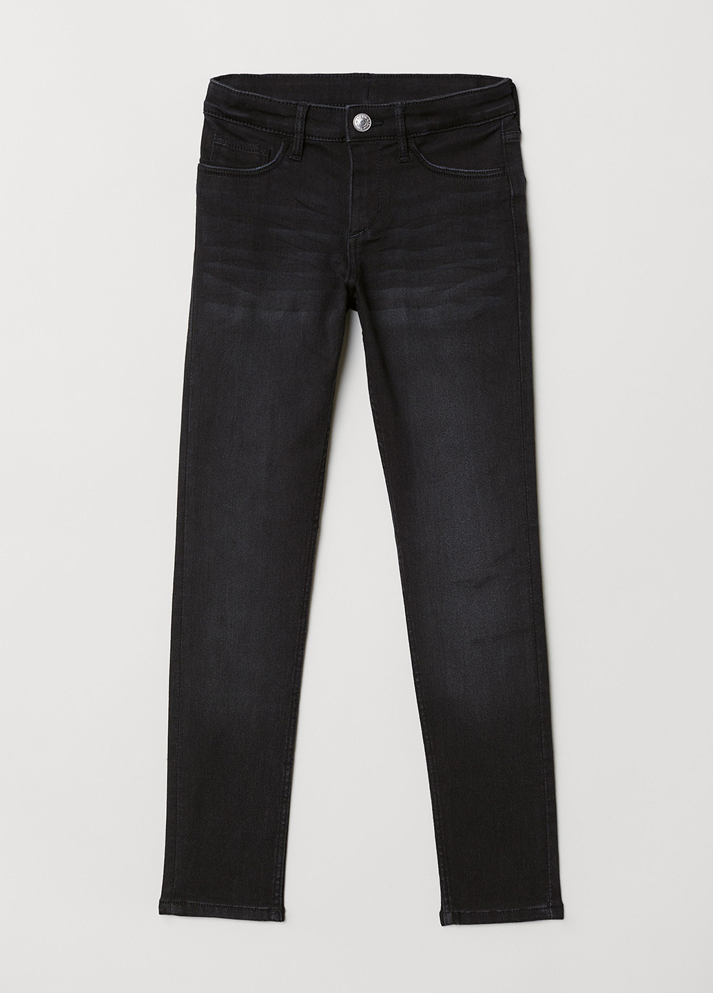 

Джинсы H&M 158 Черный 0552346_потёрт.