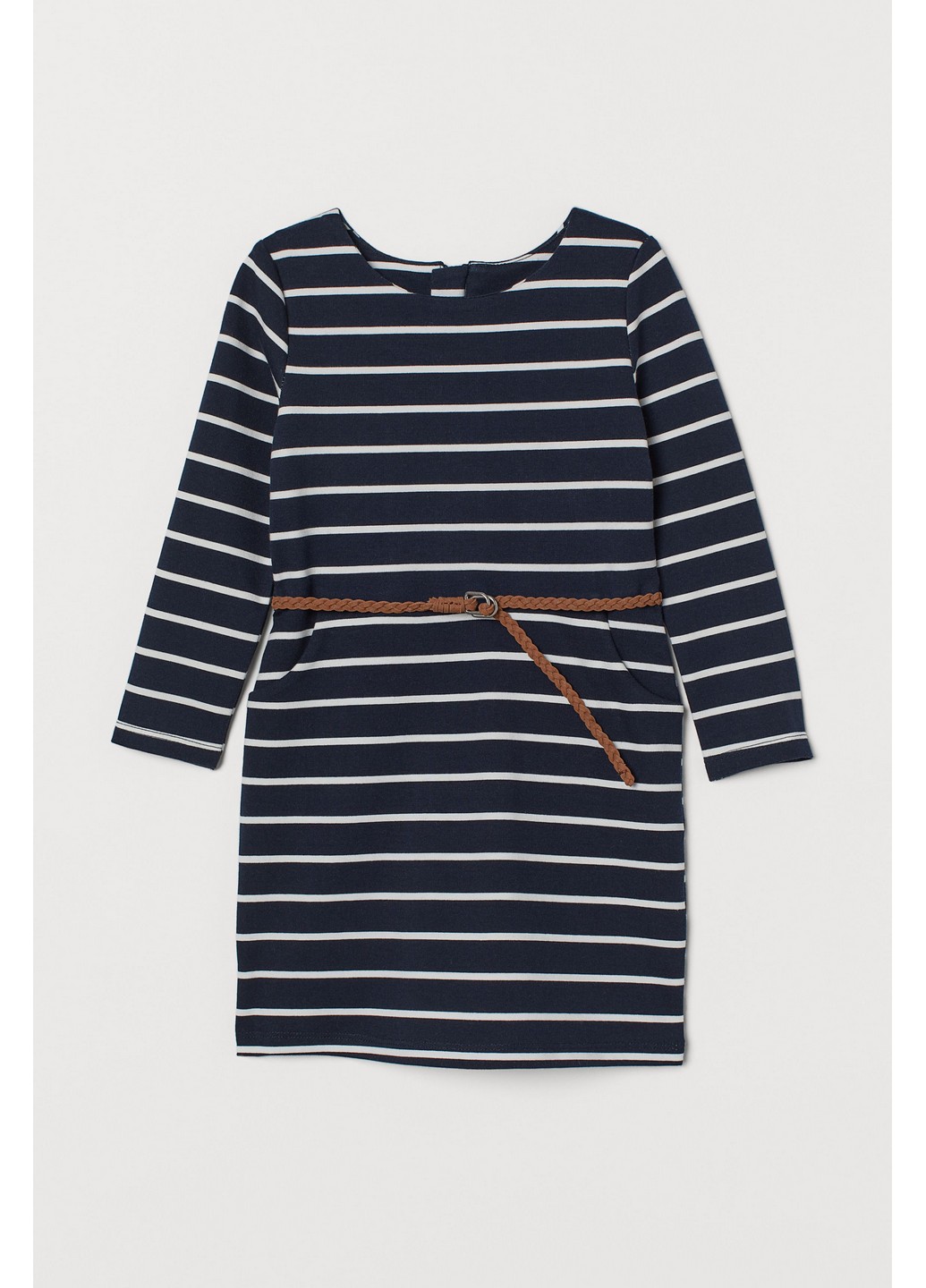 

Платье H&M 92 Черно-белый 0851927_заст.с зади
