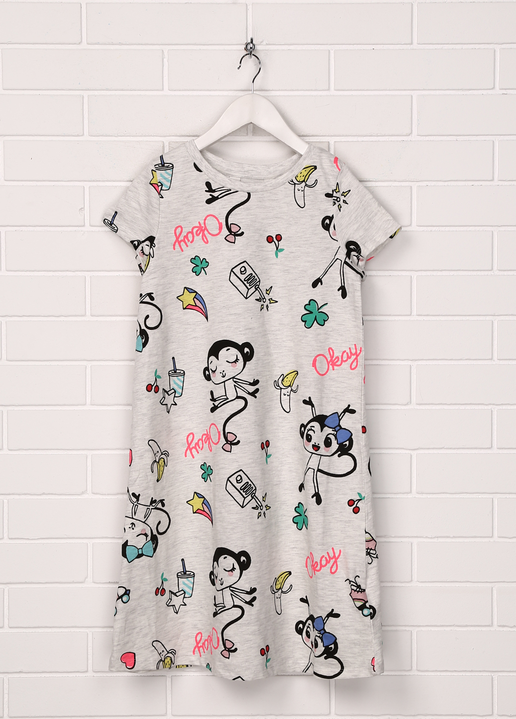 

Платье H&M 122/128 Серый 0591279_03