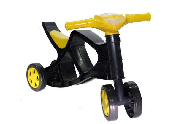 

«Минибайк» беговел без звука DOLONI TOYS 55см х 45см х 31см Черный (0136/03)