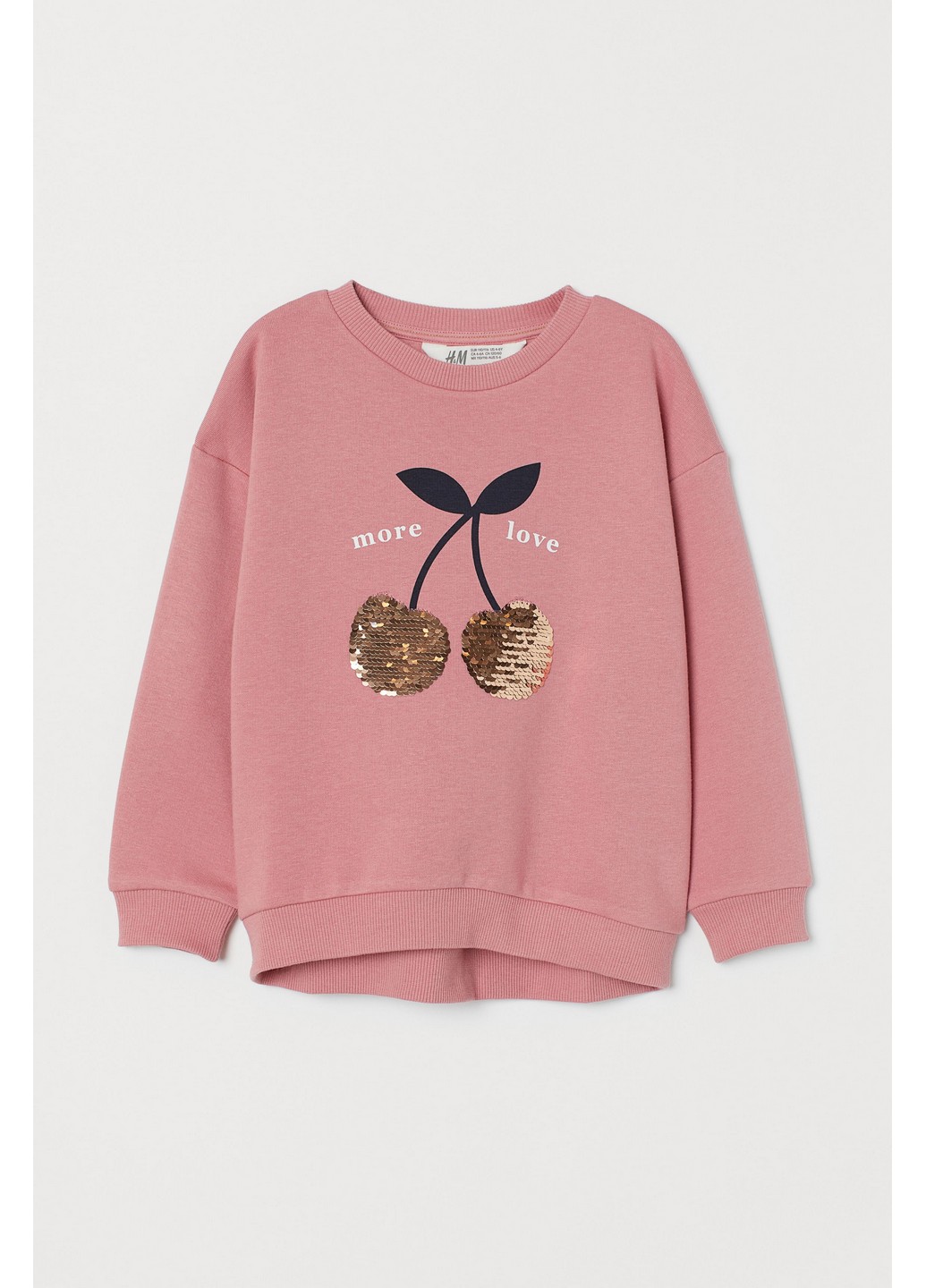 

Свитшот H&M 122/128 Розовый 0852257