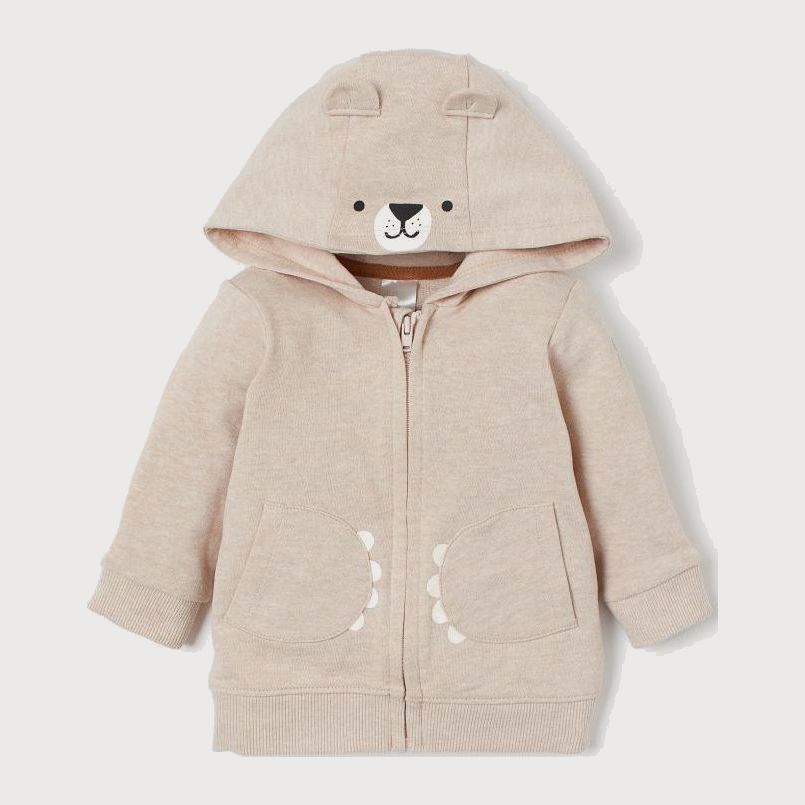 

Толстовка H&M 840903 68 см Бежевая
