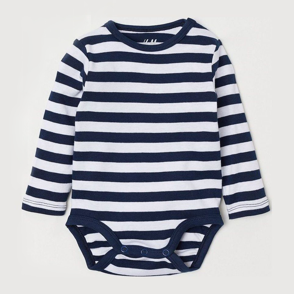 

Боди H&M 525563 50 см Темно-синее