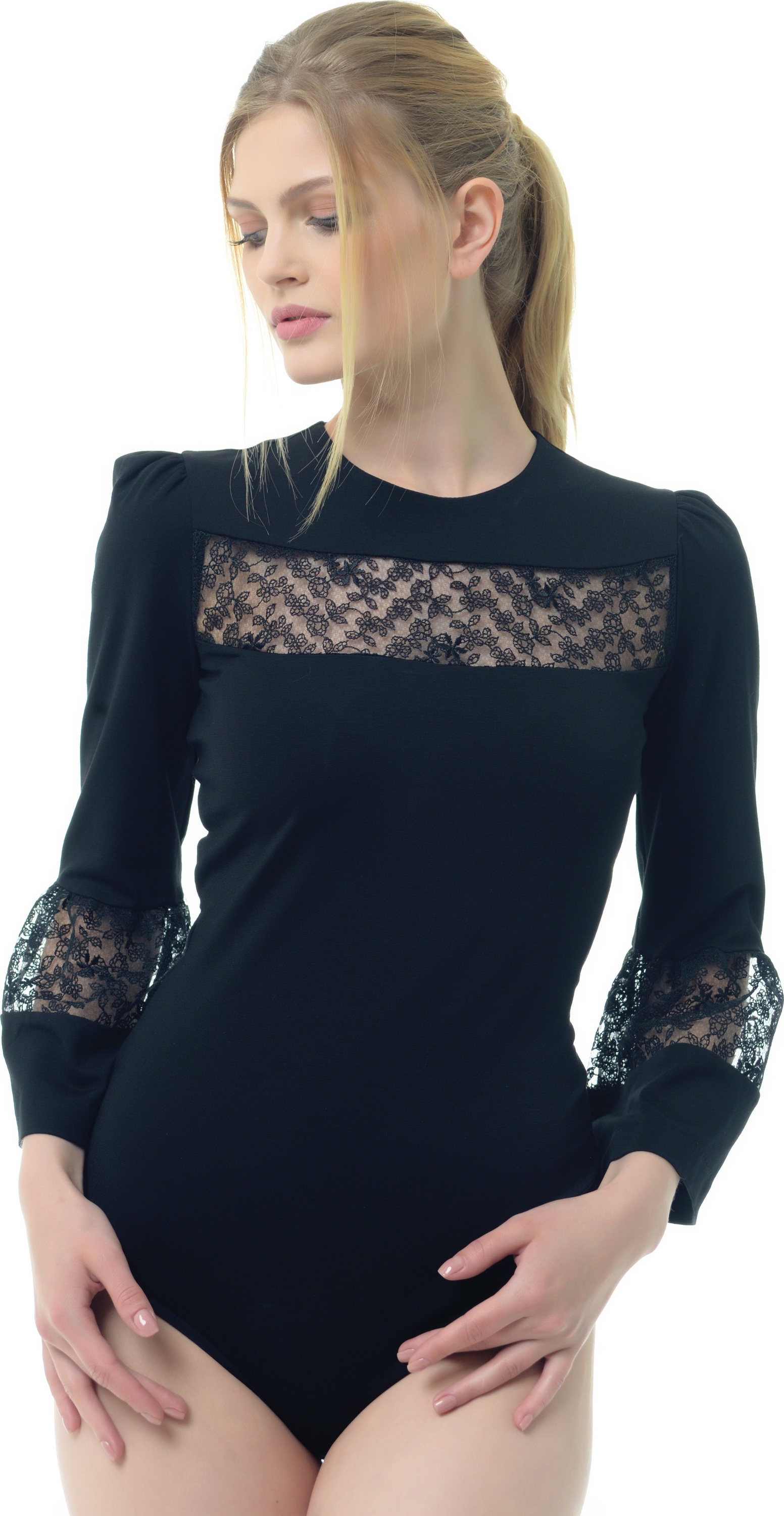 

Боди-блузка AREFEVA A5197  (48) Black, Боди-блузка AREFEVA A5197 L (48) Black