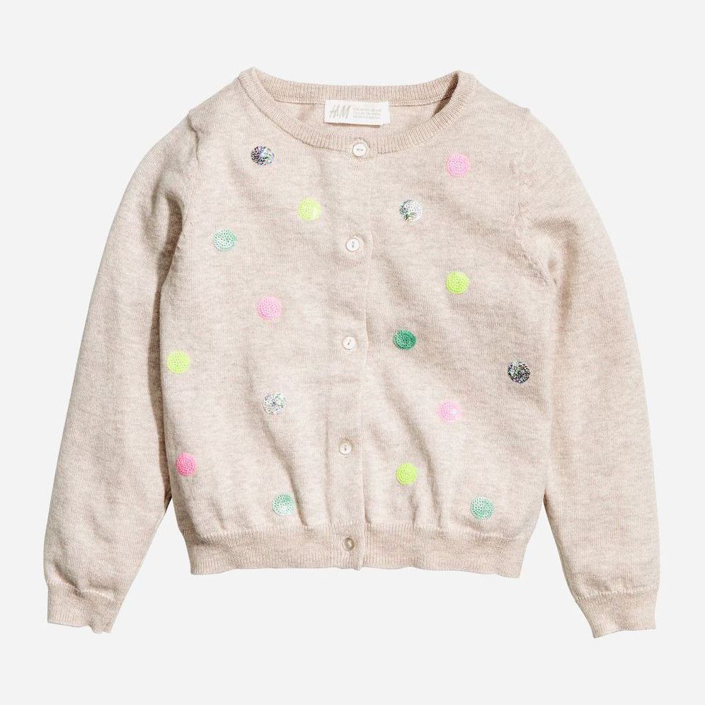 

Кардиган H&M 480580 98-104 см Бежевый