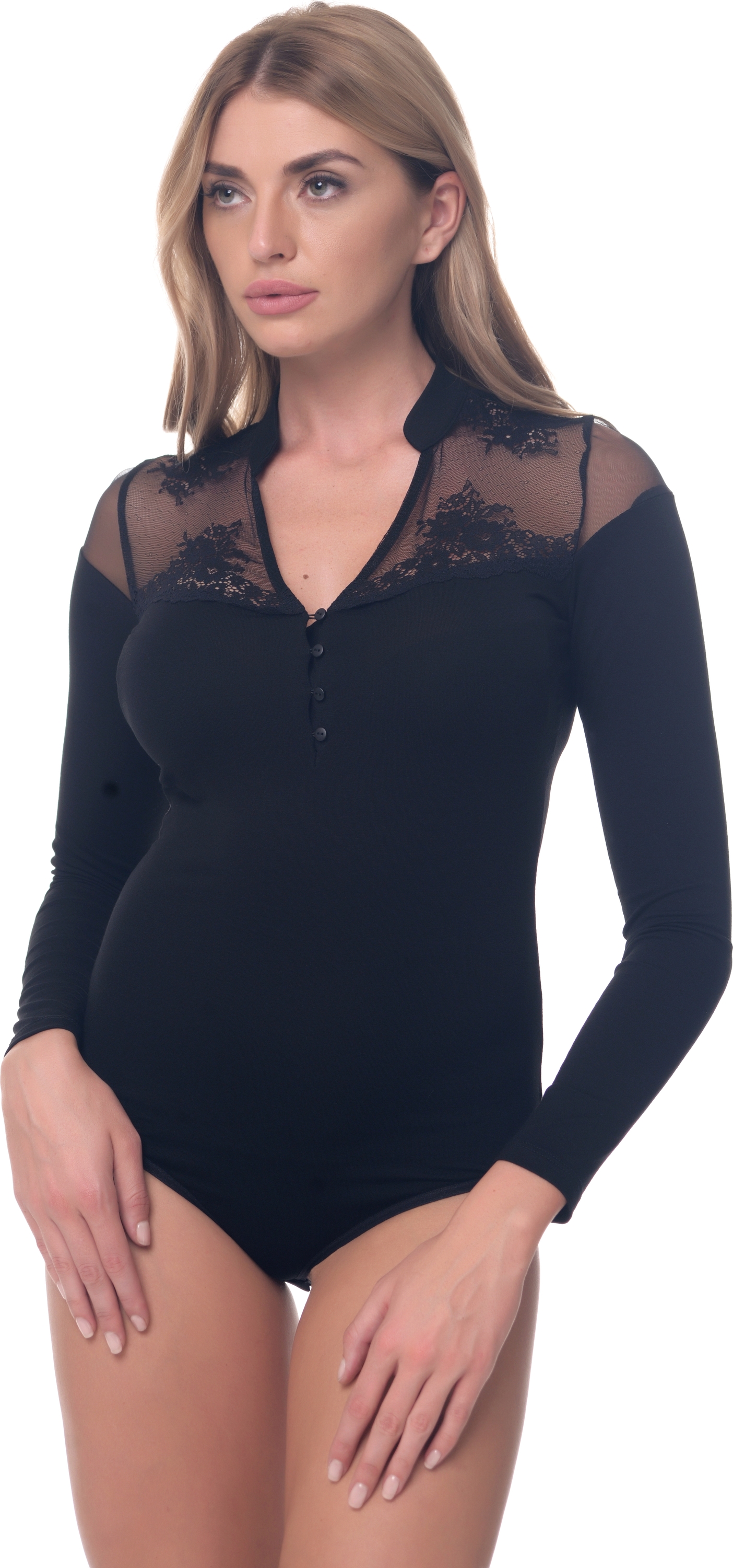 

Боди-блузка AREFEVA L5234  (46) Black, Боди-блузка AREFEVA L5234 M (46) Black