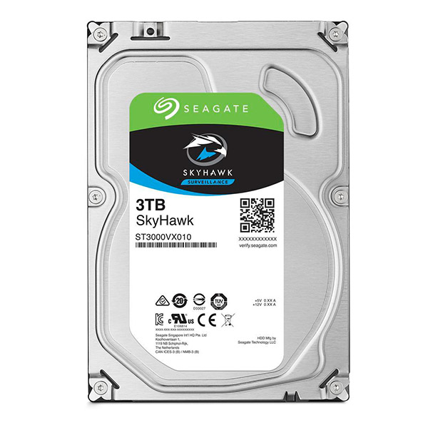 

Жесткий диск 3TB Seagate Skyhawk ST3000VX010 для видеонаблюдения (106130)