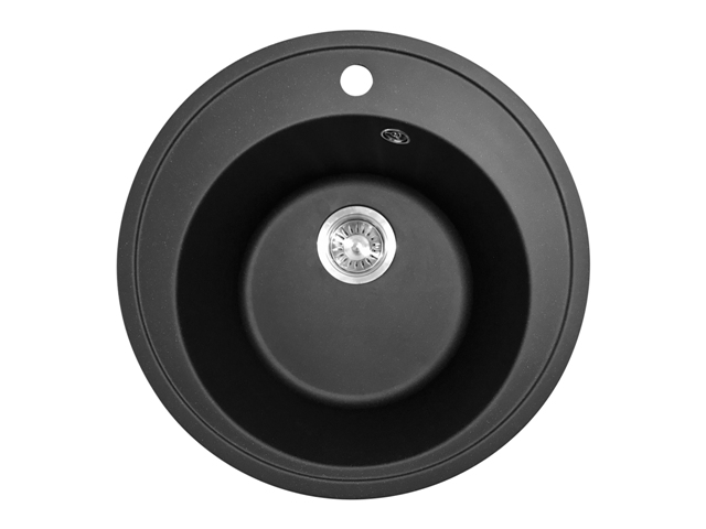 

Мойка кухонная PoliComposite M01 Черный