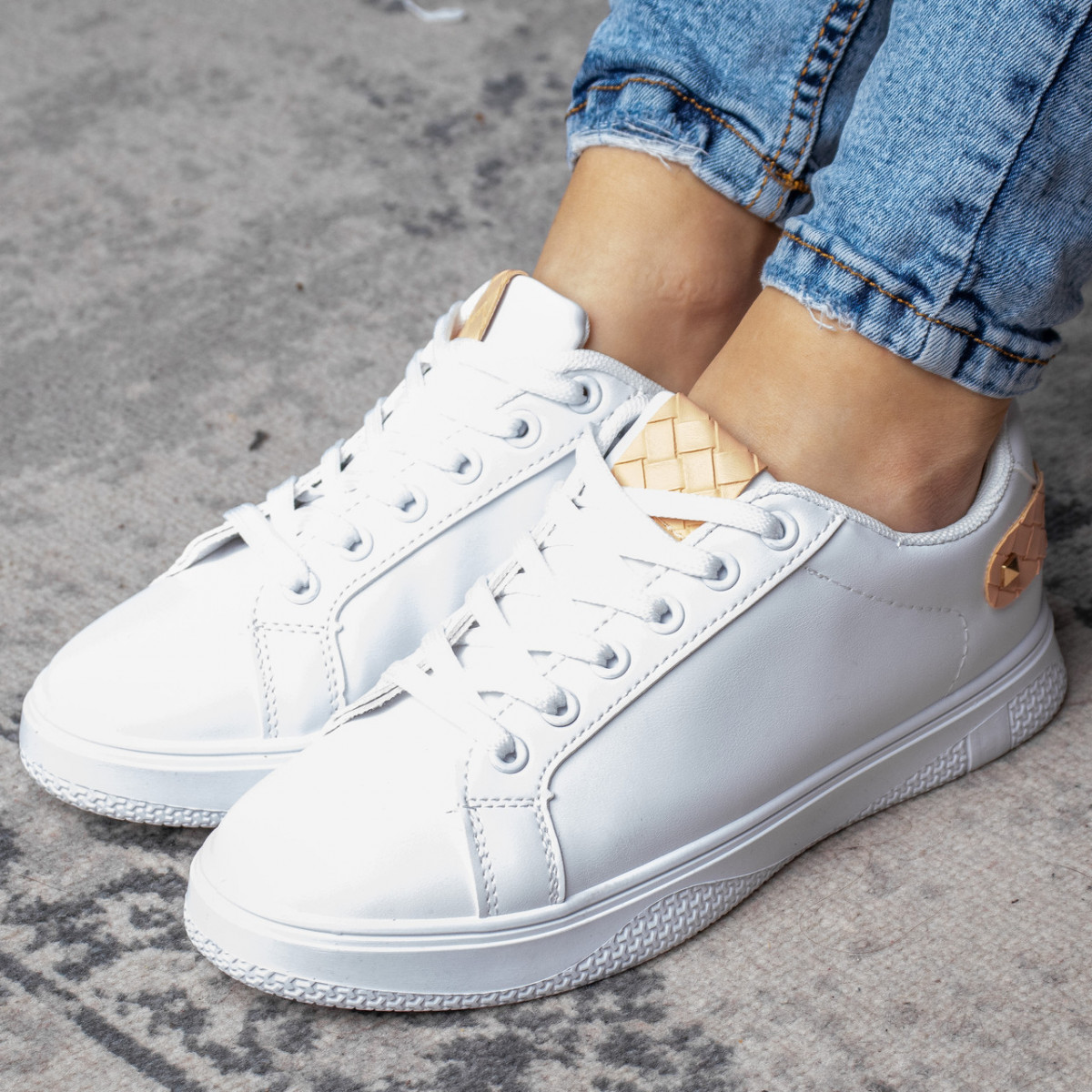 

Кеды женские Fashion Cyrioma 3129 37 размер 23,5 см Белый
