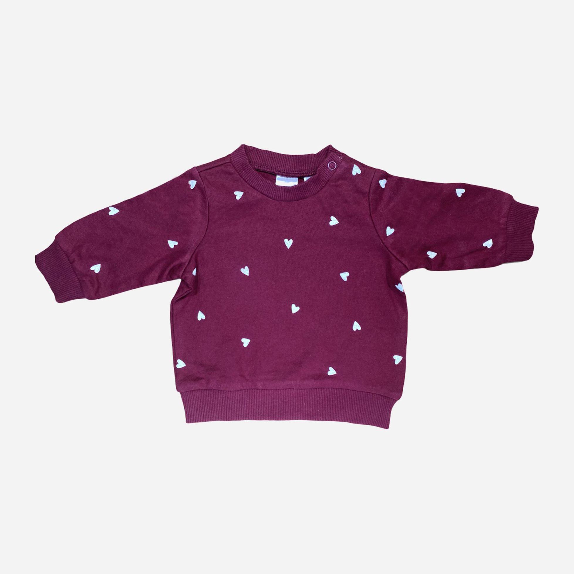 

Свитшот H&M 872645 56 см Бордовый