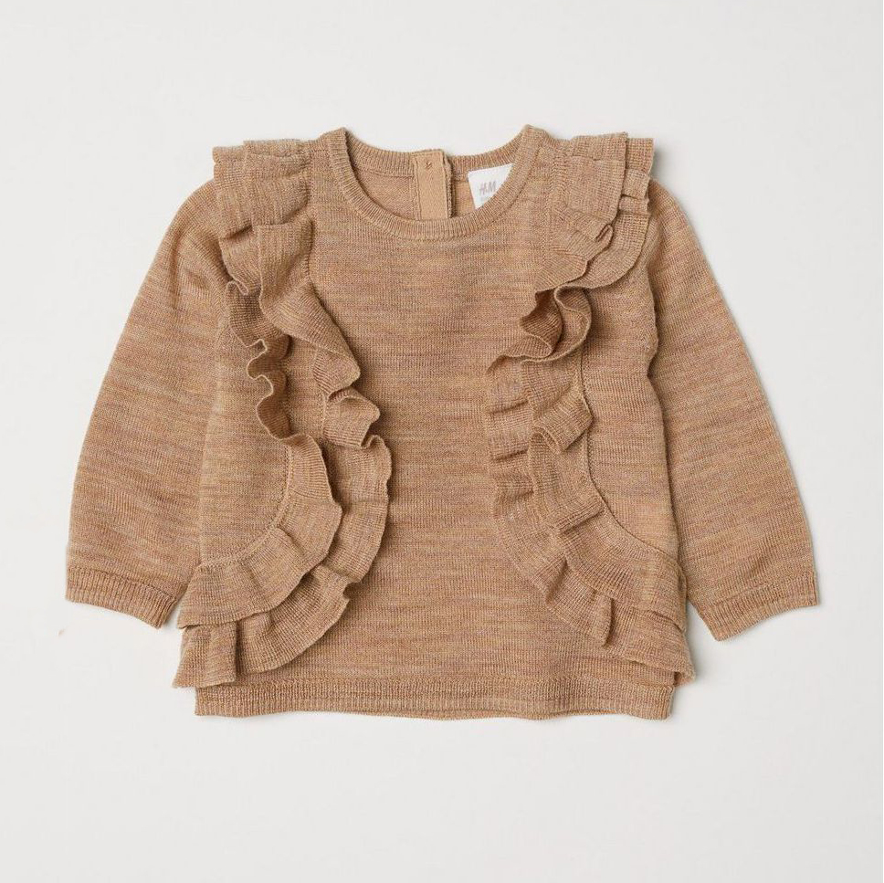 

Джемпер H&M 644627 104 см Коричневый