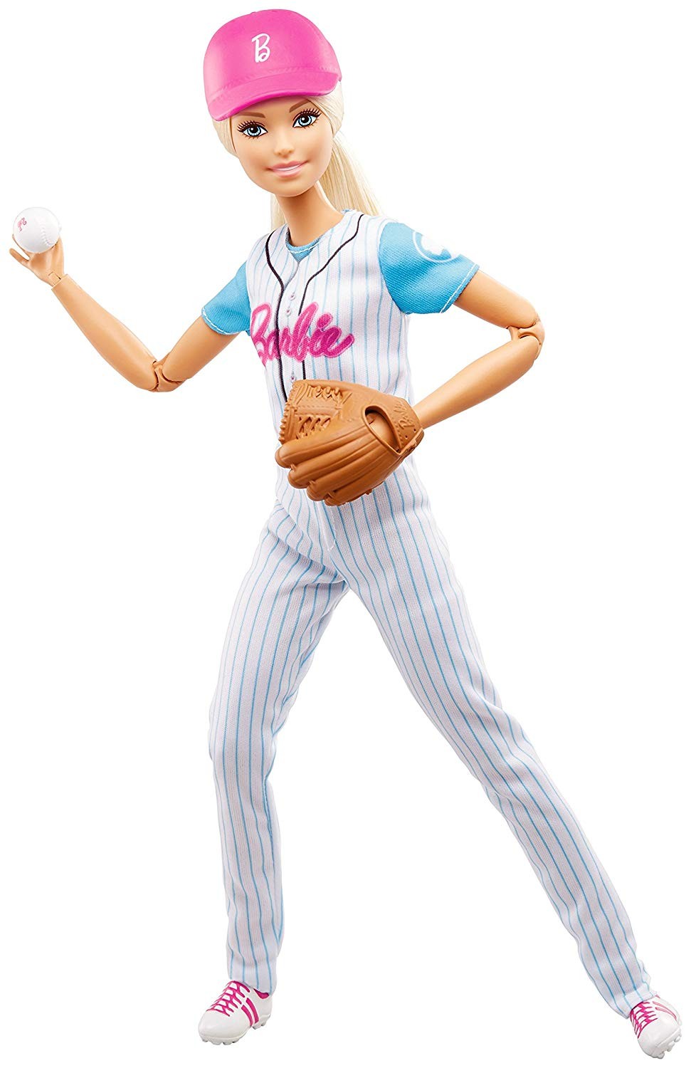 

Кукла Барби бейсболистка Двигайся как я (Barbie Made to Move Baseball Player)