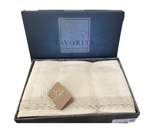 

Вафельная простынь Пике Favorite Gold 200*240 см бежевый (ts-2000100147580)