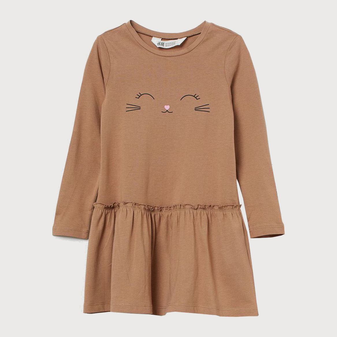 

Платье H&M 761920 92 см Темно-бежевое