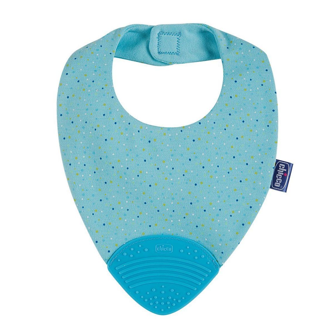 

Слюнявчик 2 в 1 Chicco Gummy Голубой (02581.20)