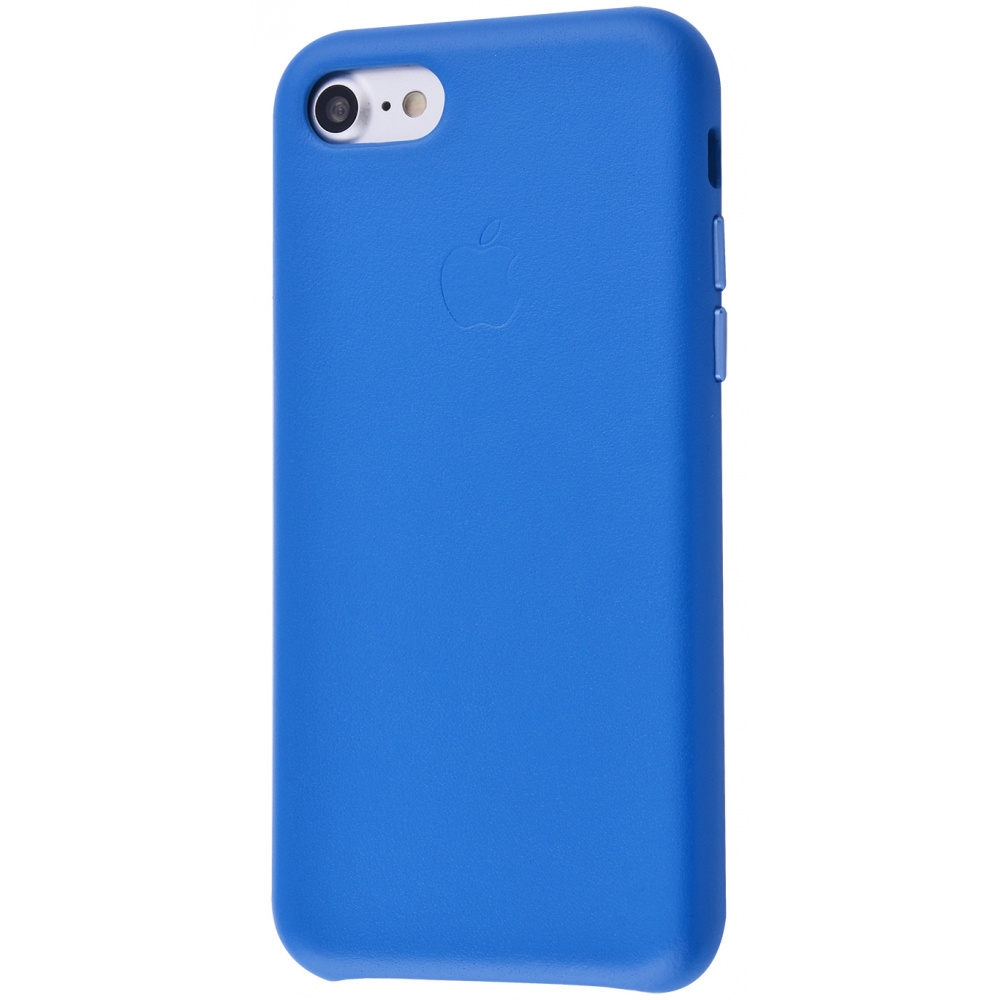 

Чехол с мягкой подкладкой PRC Leather case iPhone 7/8/SE 2 electric blue Синий