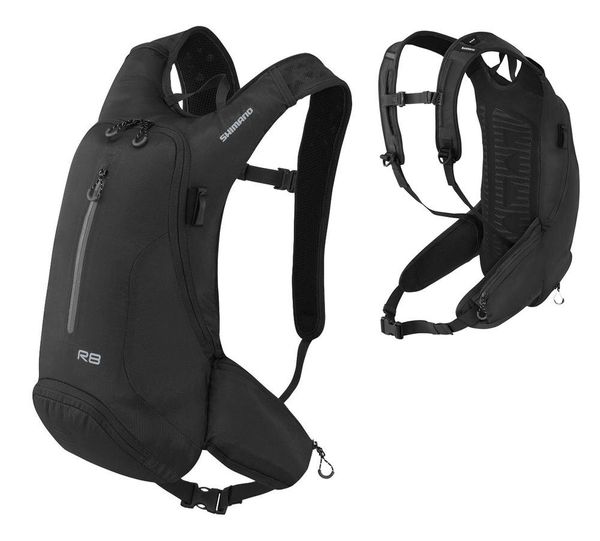 

Рюкзак SHIMANO All-round daypack - ROKKO 8L з гідросистемою, чорний