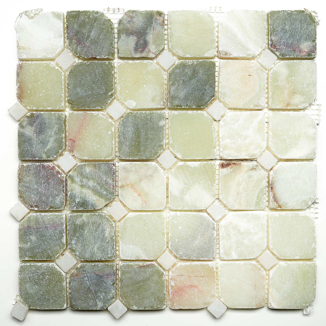 

Мозаика из натурального камня Amera Mosaic - Cordoba Green 31.5x30