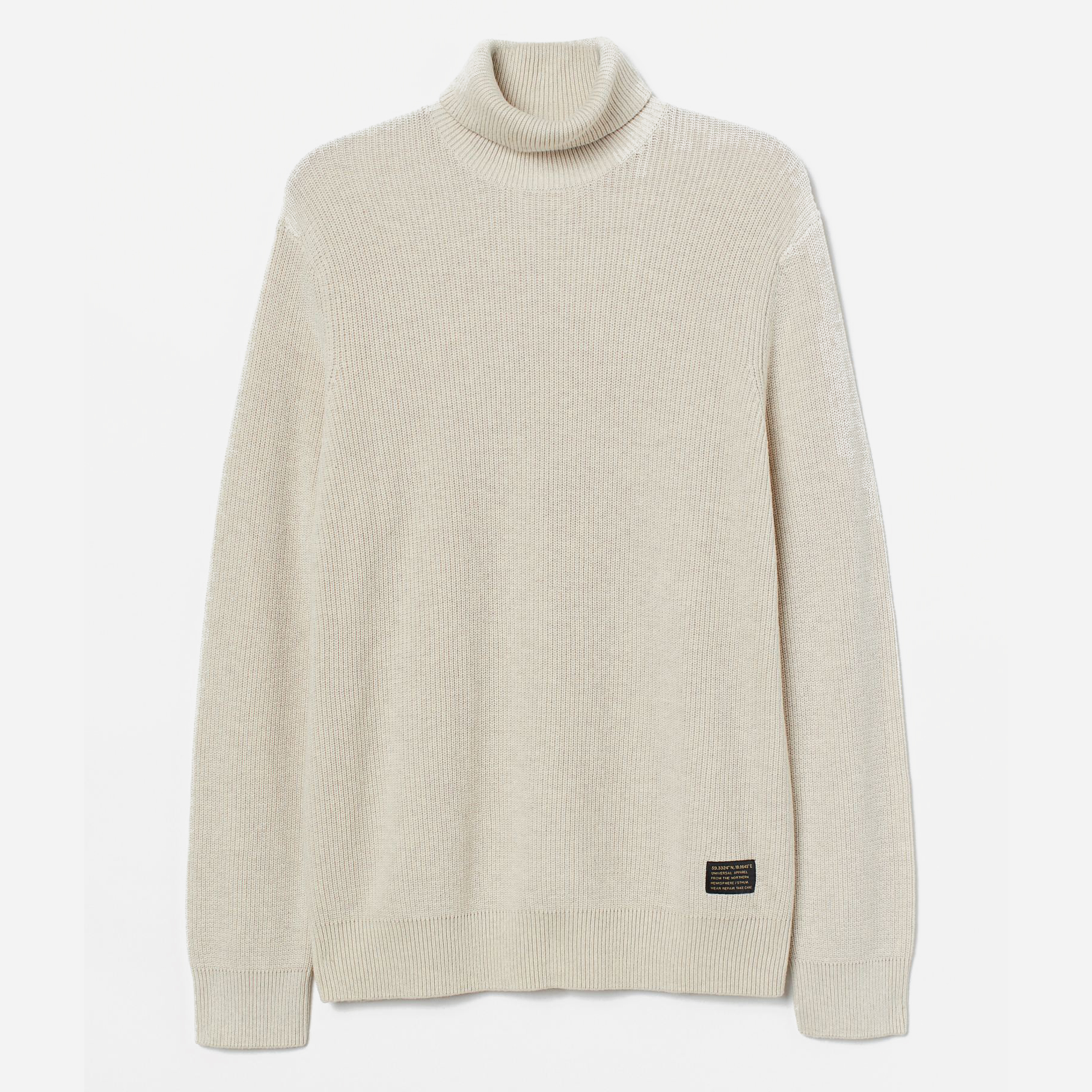 

Свитер H&M 8895752sdm XL Светло-бежевый