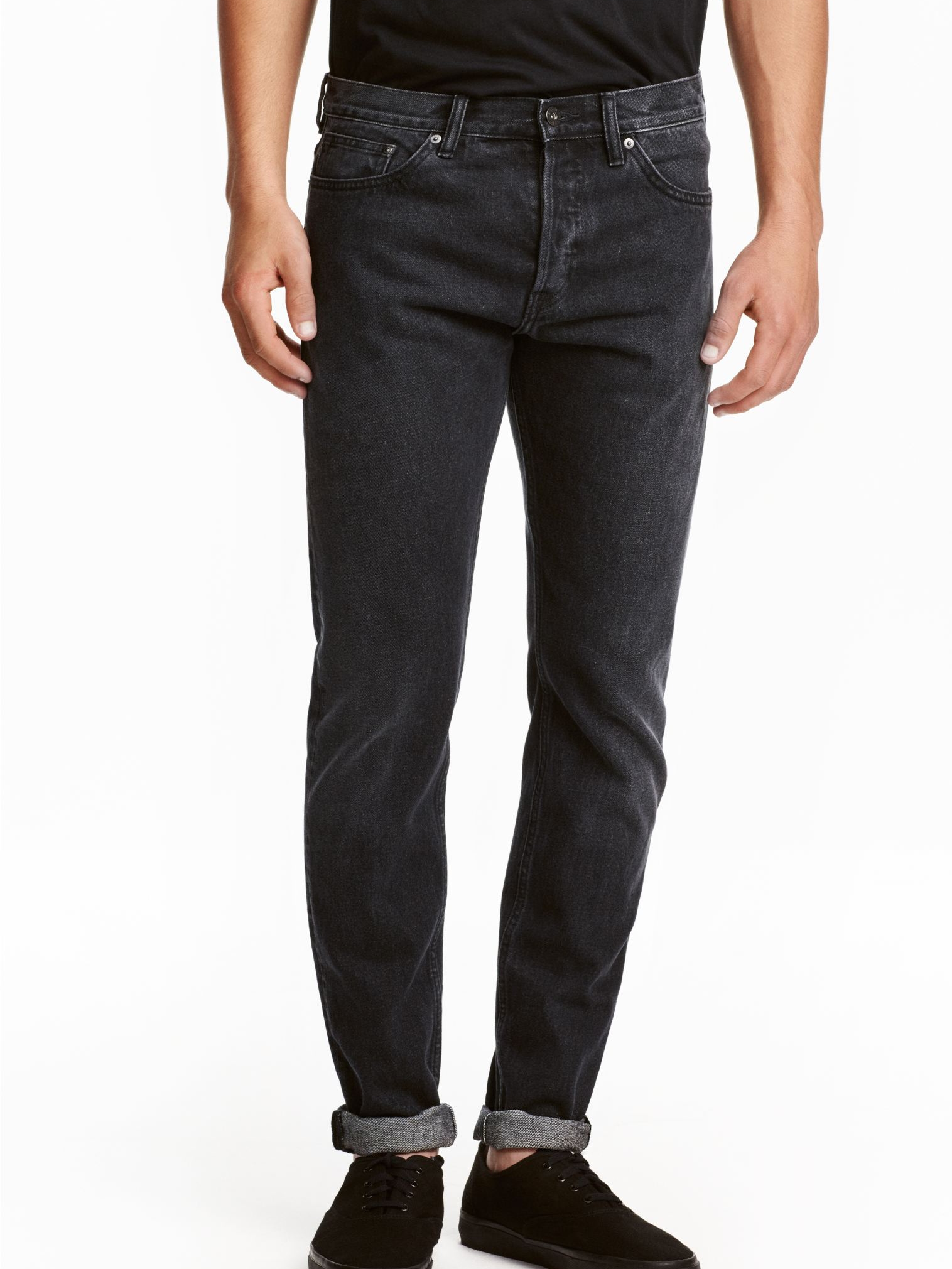 

Джинсы H&M 02-0401254-4 28/32 Черные (СА2000001717301)
