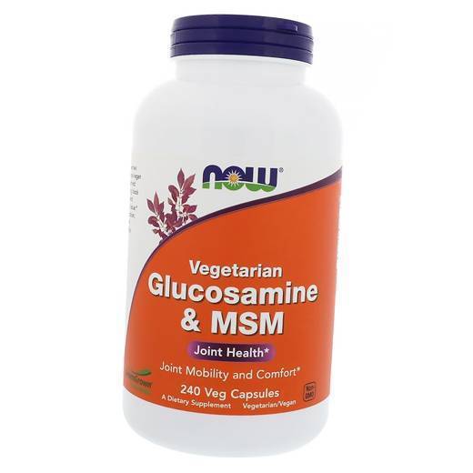 

Vegetarian Glucosamine & MSM Now Foods 240вегкапс (03128007)