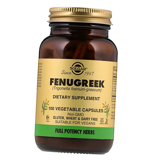

Экстракт семян пажитника, Fenugreek, Solgar 100вегкапс (71313032)