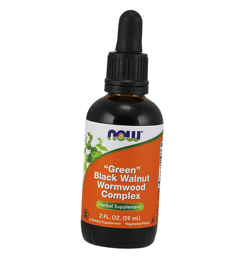 

Green Black Walnut Wormwood Complex Now Foods 59мл (71128092)