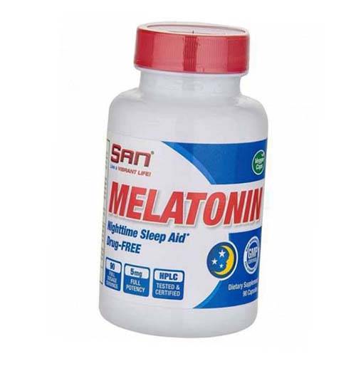 

Мелатонин, Melatonin 5, San 90капс (72091001)