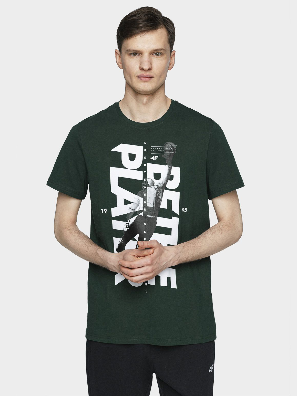 

Футболка 4F H4L21-TSM012-40S S Dark Green