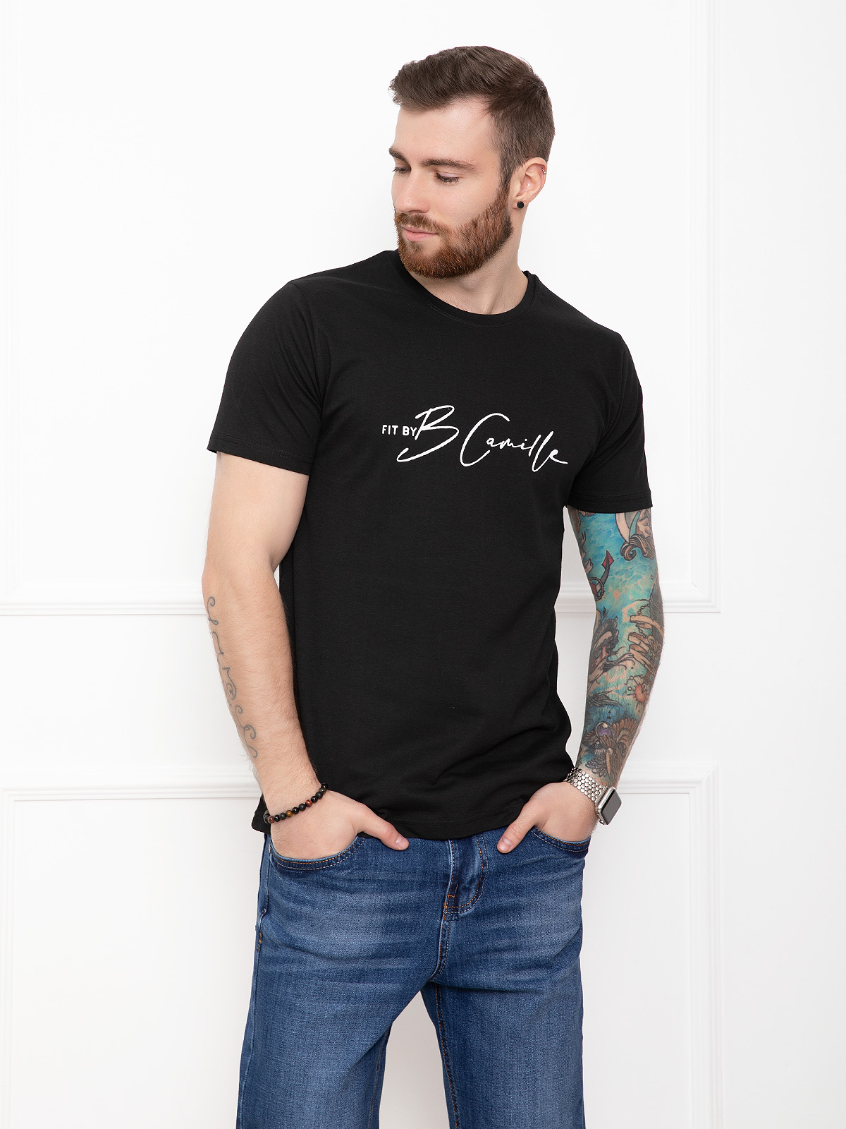 

Футболка ISSA PLUS GN4-36 S Черная