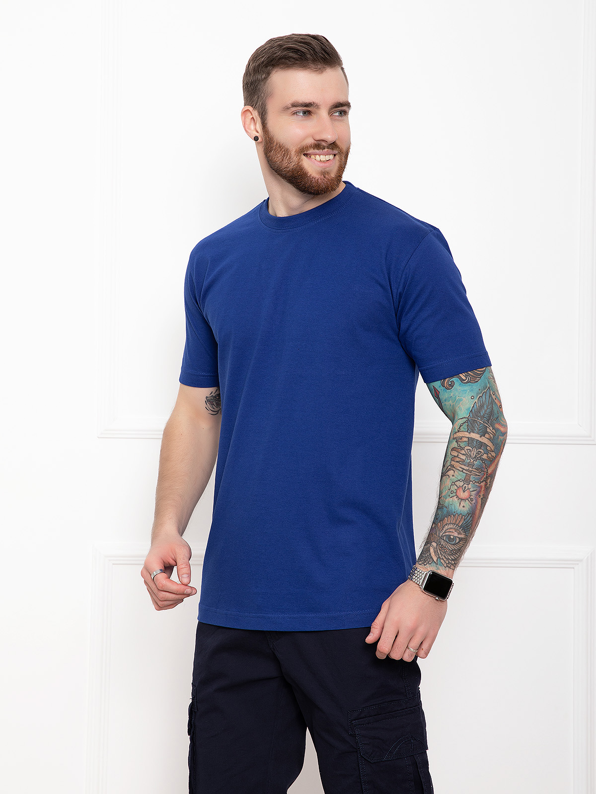 

Футболка ISSA PLUS GN4-42  Синяя, Футболка ISSA PLUS GN4-42 XL Синяя