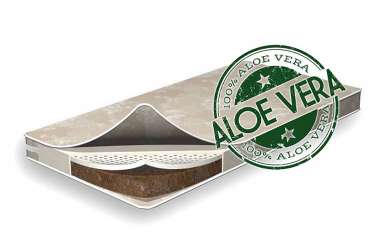 

Матрас для новорожденных Flitex Aloe Vera Latex Coconut 60х120х12 см
