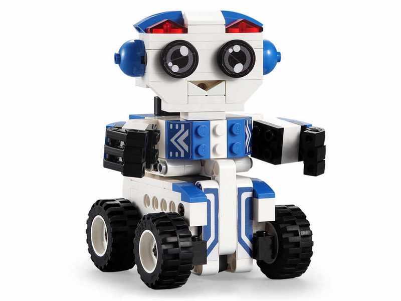 

Конструктор 2 в 1 «BOBBY Робот» с инерционным механизмом 195 деталей Cada C52018W