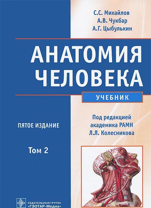 

Анатомия человека. Учебник. В 2-х томах. Том 2 (617855)