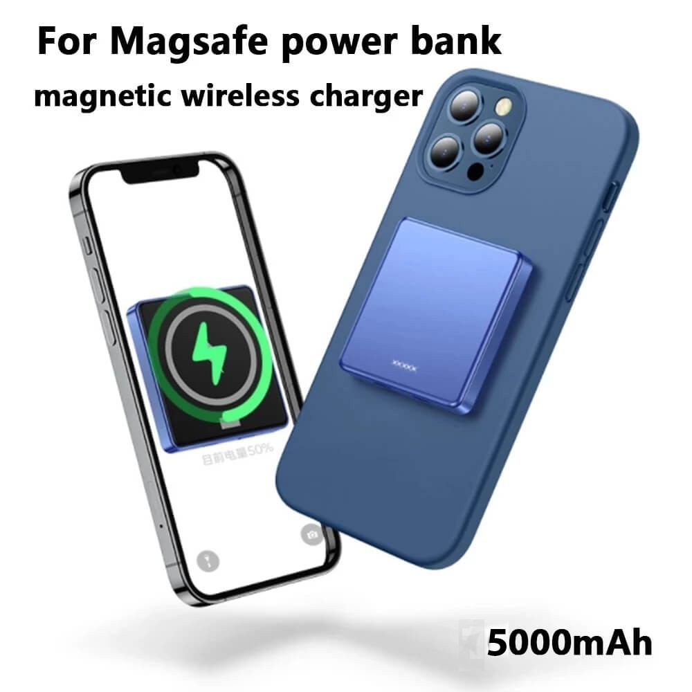 

Павербанк Epik Magnetic wireless Quick Charge 5000mAh 20W для iPhone 12|12 Pro|Max|Watch| AirPods| iPad| Samsung| Xiaomi| Huawei| Lenovo| Oppo| Meizu blue