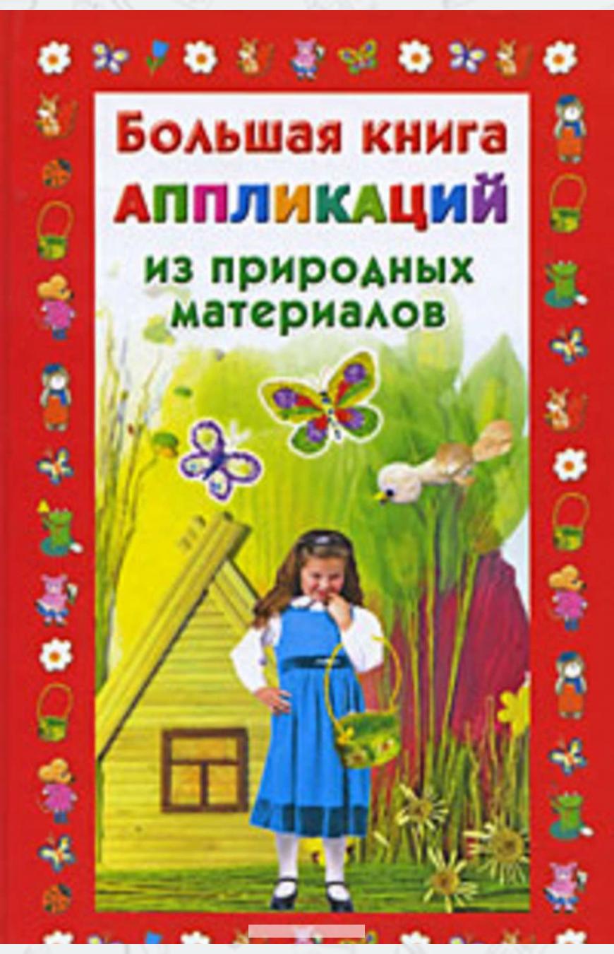 

Большая книга аппликаций из природных материалов