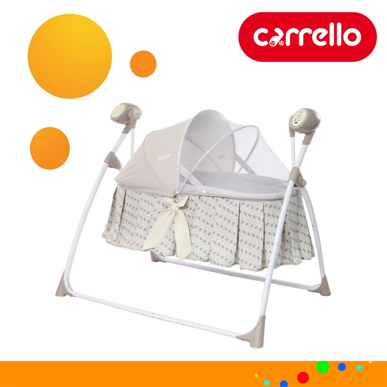 

Детская люлька-колыбель CARRELLO Dolce CRL-7501 CRL-7501 Arrow Beige Бежевый (CRL-7501 Arrow Beige)