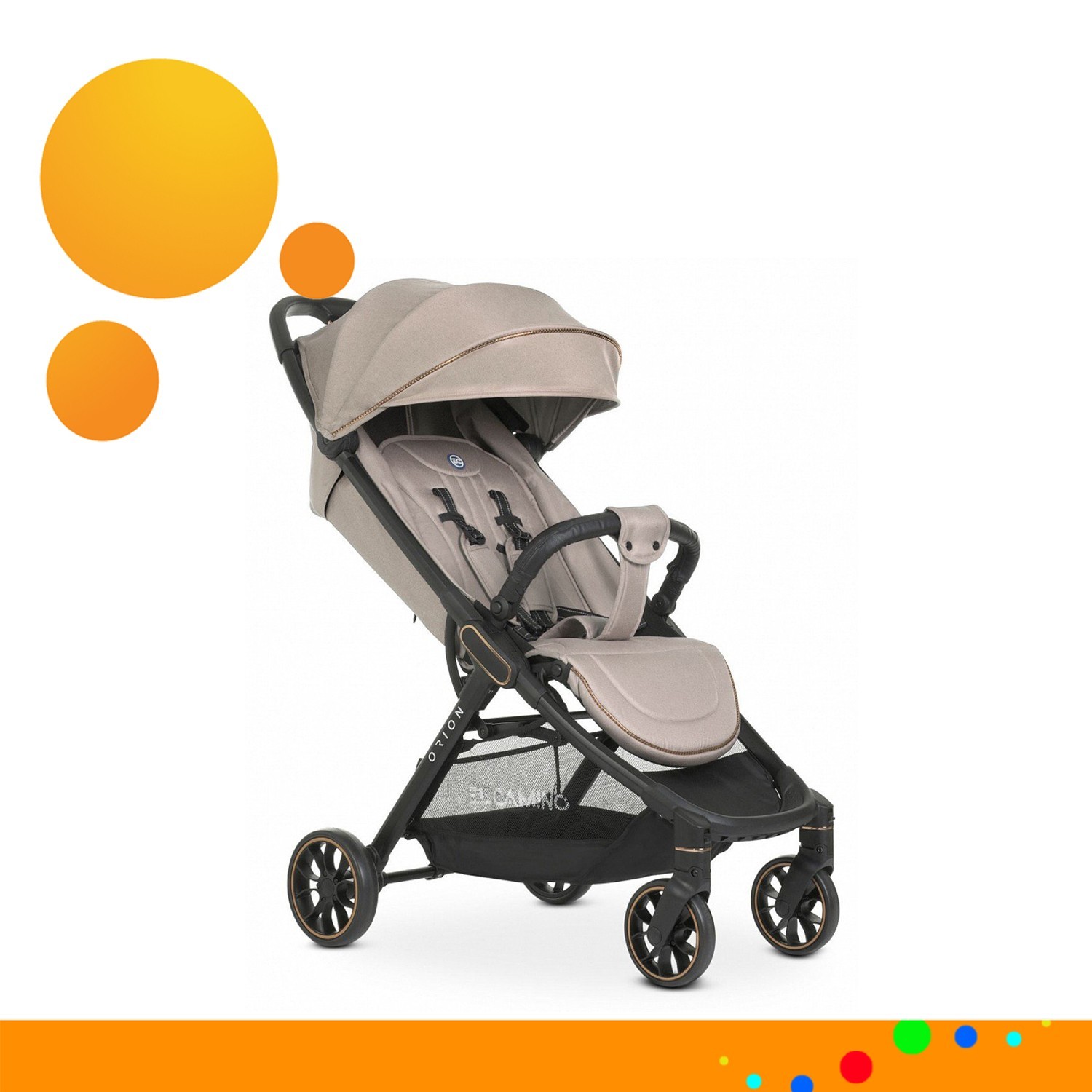 

Прогулочная коляска EL CAMINO ME 1084 ORION Sand Beige Бежевый (ME 1084 Sand Beige)