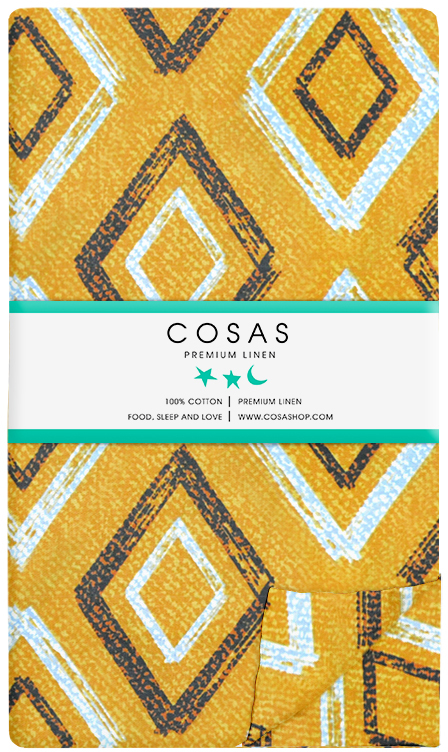 

Постельный комплект Cosas 1.5-спальный RhombAfrica_Brown_160