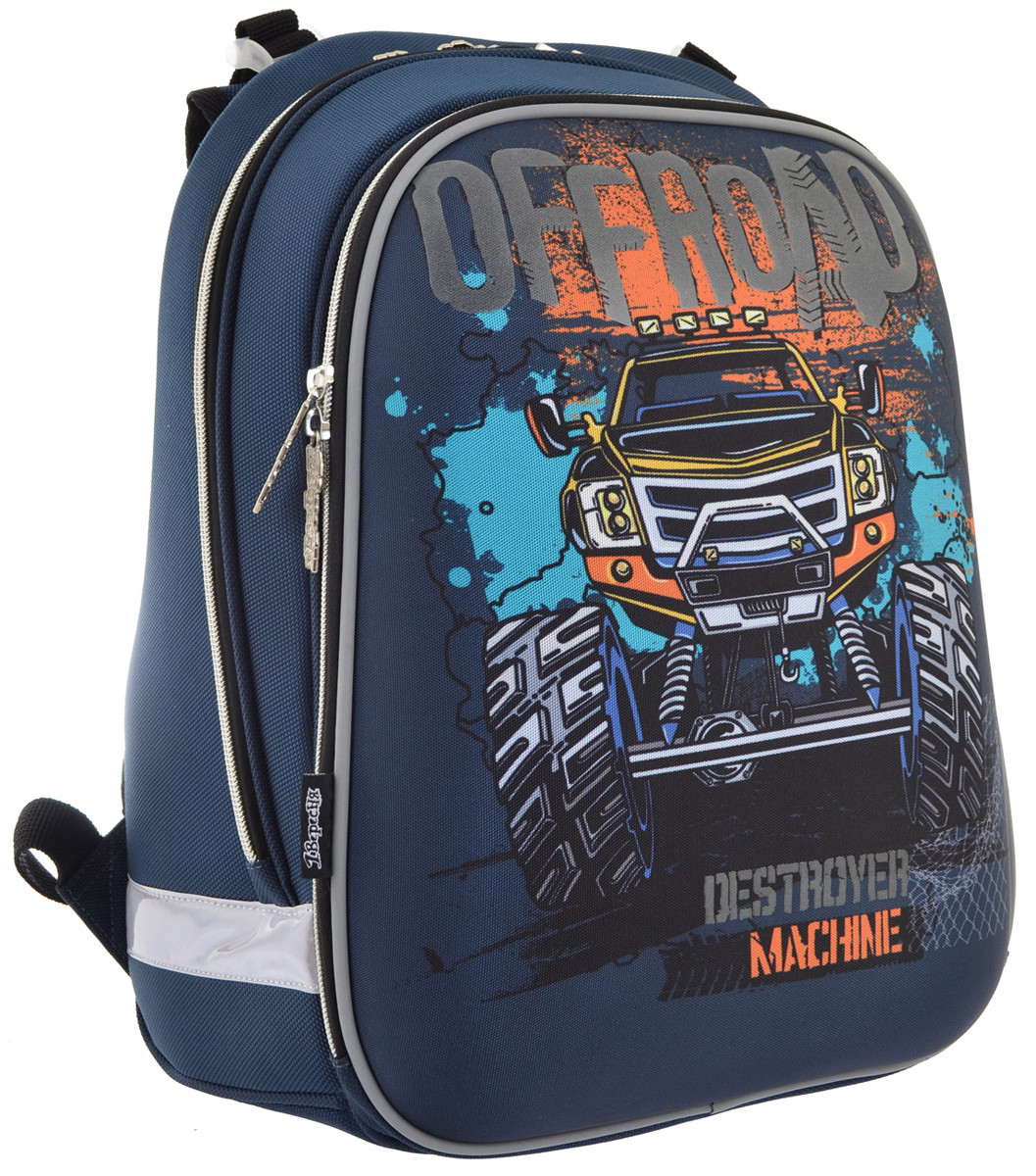 

Рюкзак школьный каркасный 1 Вересня H-12 Off-road (555938)