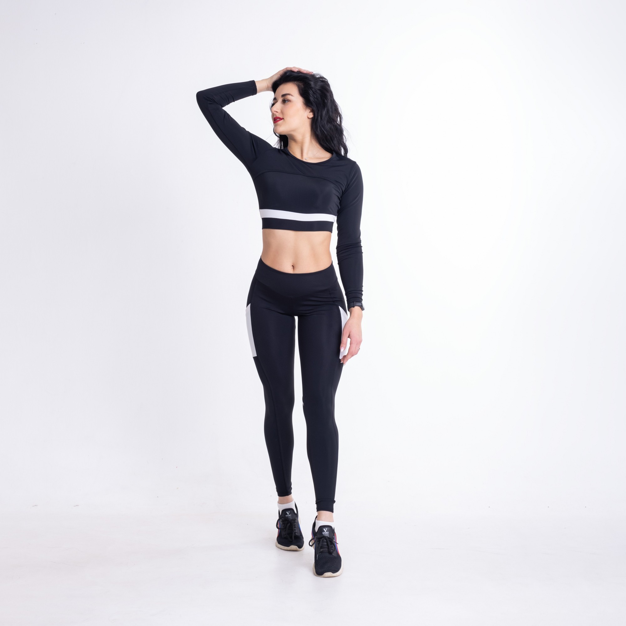 

Лосины FitU спортивные женские Hurt black, Лосины FitU спортивные женские Hurt black S