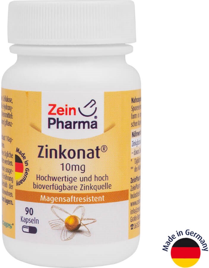 

Цинк ZeinPharma 10 мг, 90 капсул (ZP-12803)