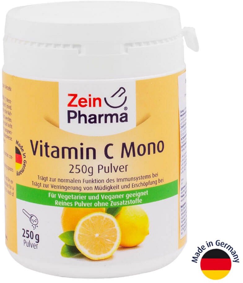 

Витамин С ZeinPharma монопорошок, 250 г (ZP-12586)