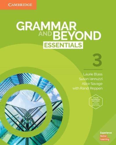 

Grammar and Beyond. Essentials 3